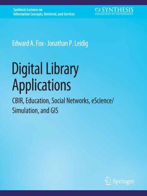 cover image of Digital Libraries Applications